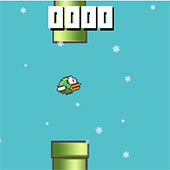 Игра Зимний Флеппи Бирд онлайн